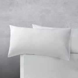 Accessorize Pair of Cotton Polyester King Pillowcases White Home & Garden Kings Warehouse 