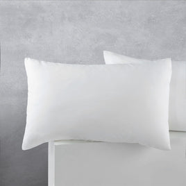 Accessorize Pair of Cotton Polyester Standard Pillowcases White Home & Garden Kings Warehouse 