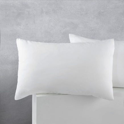 Accessorize Pair of Cotton Polyester Standard Pillowcases White Home & Garden Kings Warehouse 