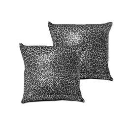 Accessorize Pair of Leopard Black Sequined European Pillowcases Home & Garden Kings Warehouse 