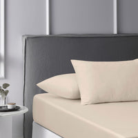 Accessorize Stone Washed Cotton Fitted Sheet Set King Home & Garden Kings Warehouse 