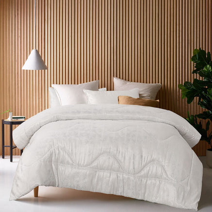 Accessorize Vera 3 Piece Jacquard Comforter Set Queen Home & Garden Kings Warehouse 