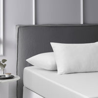 Accessorize White Washed Cotton Fitted Sheet Set Super King Home & Garden Kings Warehouse 