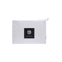 Accessorize White/Black Tailored Hotel Deluxe Cotton Quilt Cover Set Super King Home & Garden Kings Warehouse 