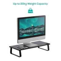 activiva Ergolife Black Monitor Stand Riser Electronics Kings Warehouse 