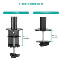 activiva ErgoLife Dual Monitor Screen Double Joint Monitor Arm Electronics Kings Warehouse 