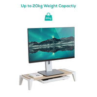 activiva Ergolife Monitor Stand Riser with Storage Drawer Electronics Kings Warehouse 