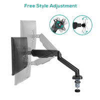 activiva ErgoLife Single Monitor Screen Steel Gas Spring Monitor Arm Electronics Kings Warehouse 