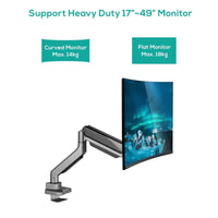 activiva Heavy Duty Single Monitor Screen Gas Spring Monitor Arm Electronics Kings Warehouse 
