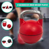 Adjustable 32KG Kettlebell Weight Set Home Gym Sports & Fitness Kings Warehouse 