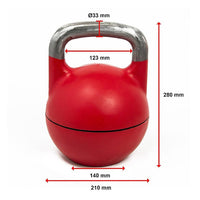 Adjustable 32KG Kettlebell Weight Set Home Gym Sports & Fitness Kings Warehouse 