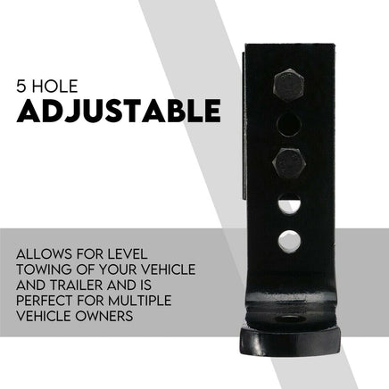 Adjustable Drop Towbar Tow Bar Ball Mount Tongue 2" Hitch Trailer 4000KG Home & Garden Kings Warehouse 
