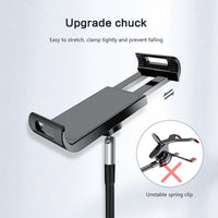 Adjustable Floor Stand Lazy Mount Holder Arm Bracket For iPad Tablet iPhone 175cm Black Home & Garden Kings Warehouse 