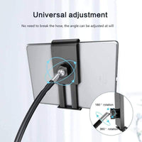 Adjustable Floor Stand Lazy Mount Holder Arm Bracket For iPad Tablet iPhone 175cm White Home & Garden Kings Warehouse 