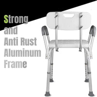 Adjustable Medical Shower Chair Portable Stool Mobility bathtub chair Kings Warehouse 