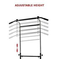Adjustable Power Tower Dip Bar Pull Up Stand Fitness Station Sports & Fitness Kings Warehouse 