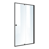 Adjustable Semi Frameless Shower Screen (114~122) x 195cm Australian Safety Glass Kings Warehouse 
