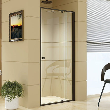 Adjustable Semi Frameless Shower Screen (82~90) x 195cm Australian Safety Glass Furniture Kings Warehouse 