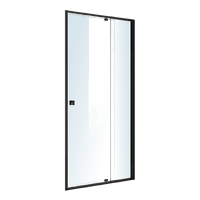 Adjustable Semi Frameless Shower Screen (98~106) x 195cm Australian Safety Glass Furniture Kings Warehouse 