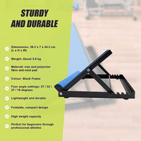 Adjustable Slant Board Stretching Ramp for Calf Ankle Incline Sports & Fitness Kings Warehouse 