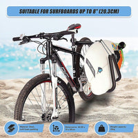 Adjustable Surfboard Skimboard Bicycle Rack Carrier Outdoor Recreation Kings Warehouse 