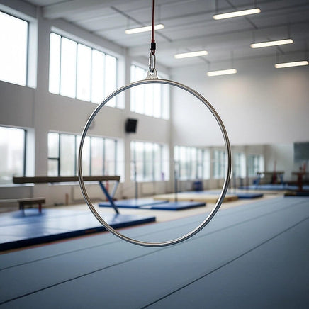 Aerial Yoga Hoop 90CM Lyra Hoop Circus Single Point Aerial Ring Set Sports & Fitness Kings Warehouse 