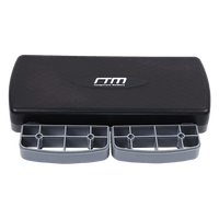 Aerobic Exercise 2-Block Bench Step – Adjustable Fitness Workout Stepper Sports & Fitness Kings Warehouse 