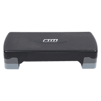 Aerobic Exercise 2-Block Bench Step – Adjustable Fitness Workout Stepper Sports & Fitness Kings Warehouse 