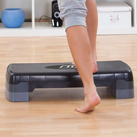 Aerobic Workout 2 Block Bench Step Sports & Fitness Kings Warehouse 