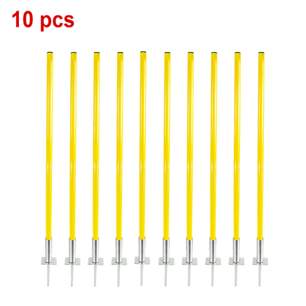 Agility Slalom Training Poles Soccer Rugby Set Sports & Fitness Kings Warehouse 