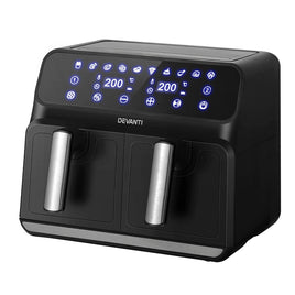 Air Fryer 8L Dual Zone Fryers Appliances Kings Warehouse