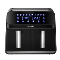 Air Fryer 8L Dual Zone Fryers Appliances Kings Warehouse 
