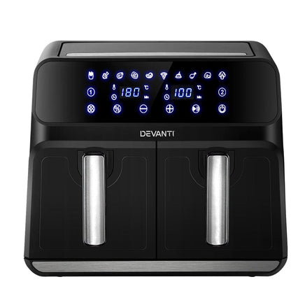 Air Fryer 8L Dual Zone Fryers Appliances Kings Warehouse 
