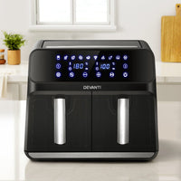 Air Fryer 8L Dual Zone Fryers Appliances Kings Warehouse 