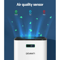 Air Purifier HEPA Filter PM2.5 Smoke Dust Germ Odor Cleaner Freshener Kings Warehouse 