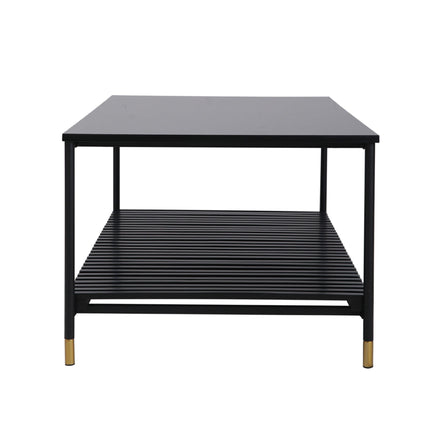 ALCONA Coffee Table In Matte Black Kings Warehouse 
