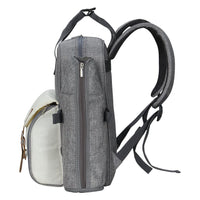 Alfresco 4 Person Picnic Basket Set Backpack Bag Insulated Grey Outdoor Recreation Kings Warehouse 