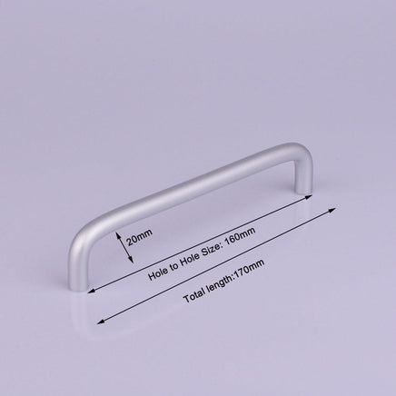 Aluminium Kitchen Cabinet Handles Drawer Bar Handle Pull 160mm Kings Warehouse 