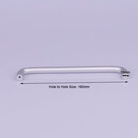 Aluminium Kitchen Cabinet Handles Drawer Bar Handle Pull 160mm Kings Warehouse 