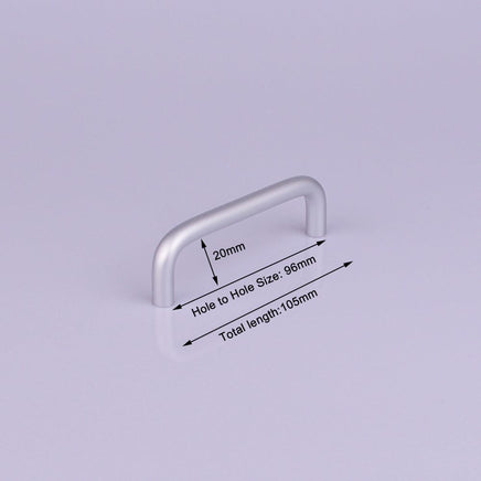 Aluminium Kitchen Cabinet Handles Drawer Bar Handle Pull 96mm Kings Warehouse 
