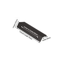 Aluminum Kitchen Cabinet Bar Handles Drawer Handle Pull black hole to hole 64mm Kings Warehouse 