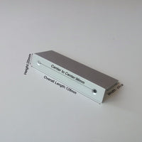 Aluminum Kitchen Cabinet Bar Handles Drawer Handle Pull white hole to hole 96mm Kings Warehouse 
