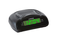 AM/FM Alarm Clock & Radio w/ Green LED Time Numbering Audio & Video Kings Warehouse 