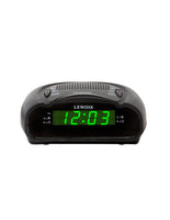 AM/FM Alarm Clock & Radio w/ Green LED Time Numbering Audio & Video Kings Warehouse 