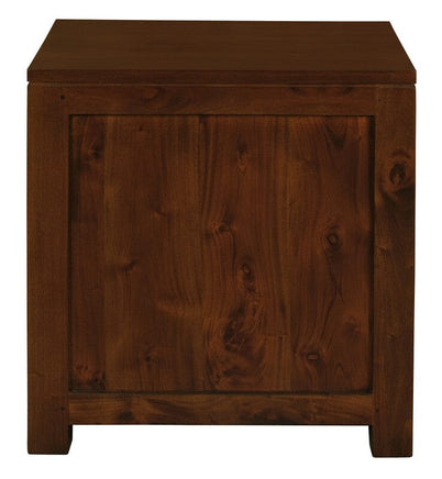 Amsterdam 2 Drawer Bedside Table (Mahogany) Furniture Kings Warehouse 