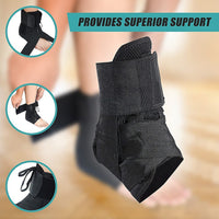 Ankle Brace Stabilizer - Ankle sprain & instability - LARGE Health & Beauty Kings Warehouse 