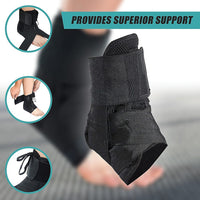 Ankle Brace Stabilizer - Ankle sprain & instability - SMALL Health & Beauty Kings Warehouse 