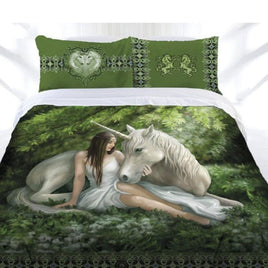 Anne Stokes Pure Heart Quilt Cover Set Single Home & Garden Kings Warehouse 