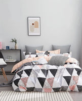 Annie 100% cotton reversible quilt cover set-king size Home & Garden Kings Warehouse 
