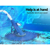 Aqua Buddy Pool Cleaner Automatic Vacuum Floor Climb Swimming Wall Pool 10M Hose Home & Garden Kings Warehouse 